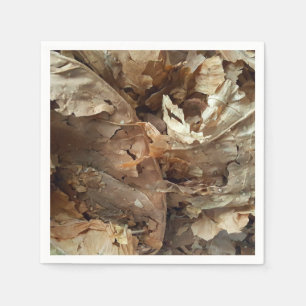 Sigarenbar Lounge met tabaksbladeren Servet