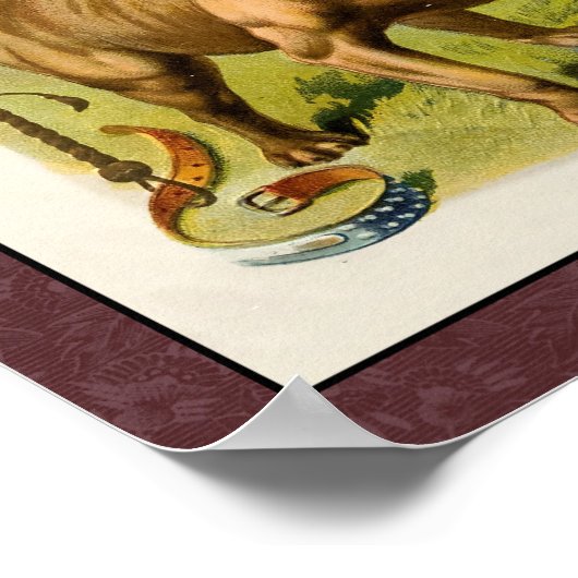 SIGARENDOOS ETIKET ART POSTER (Hoek)