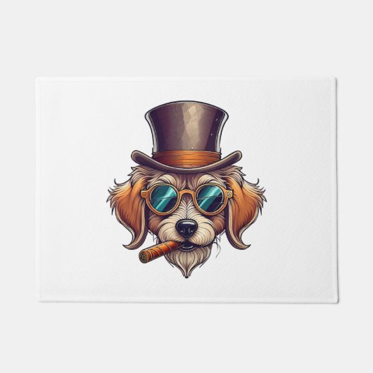 sigarenhond deurmat (Voorkant)
