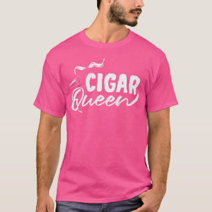 Sigarenkoningin Sigarenroker Tabak Roken Cubaanse T-shirt