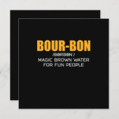 Sigarenliefhebber | Bourbon Magic Brown Kaart (Voorkant / Achterkant)