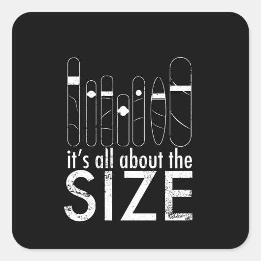 Sigarenliefhebber Cubaanse sigaren Gifts Sigaar Ro Vierkante Sticker (Voorkant)