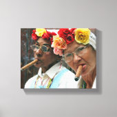 Sigarenpauze Canvas Afdruk (Voorkant)