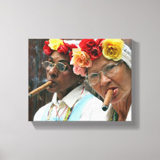 Sigarenpauze Canvas Afdruk