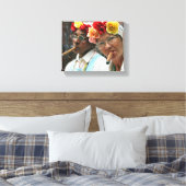 Sigarenpauze Canvas Afdruk (Insitu (Slaapkamer))