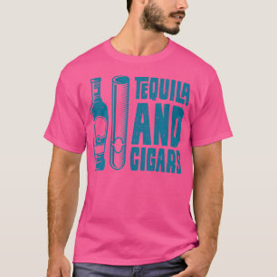 Sigarenroker Liefhebber sigaar En Tequila Sigaar L T-shirt