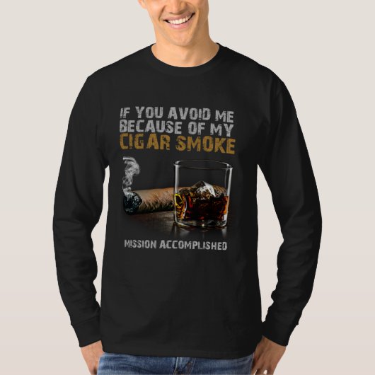 Sigarenroker Sigaren Roker T-shirt (Voorkant)