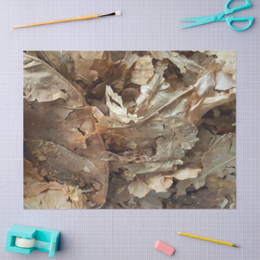 Sigarenrokers Tabaksblad Textuur Tissuepapier (Craft)