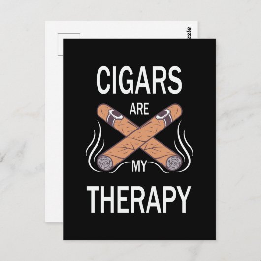 sigarentherapie briefkaart (Voorkant / Achterkant)