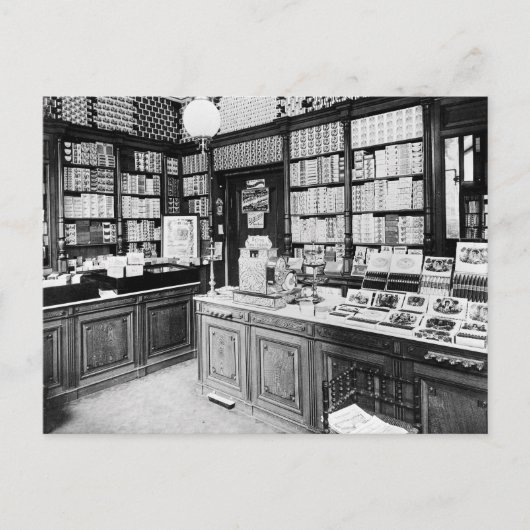 Sigarenwinkel, 1895 briefkaart (Voorkant)