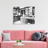 Sigarenwinkel, 1895 canvas afdruk (Insitu (Woonkamer))