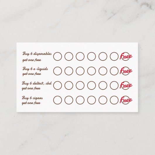 Sigarenwinkel Visitekaartje_custom 2 Visitekaartje (Achterkant)