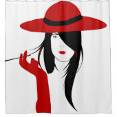 sigaret douchegordijn (Voorkant)