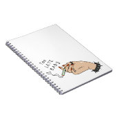 Sigaret in Hand Anti-Valentijn Notitieboek (Rechterzijde)