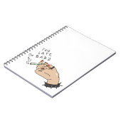 Sigaret in Hand Anti-Valentijn Notitieboek (Linkerzijde)
