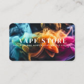 sigaret tabak vape store visitekaartje (Voorkant)
