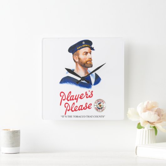 sigaret toevoegen voor ronde wandklok (Huis)