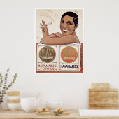 sigaret vintage poster (Keuken)