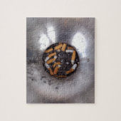 Sigarette Butts in Silver Smokers Ashtray, Funny Legpuzzel (Verticaal)