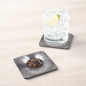 Sigarette Butts in Silver Smokers Ashtray, Funny Onderzetter (Rechterzijde)