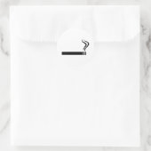 Sigarette Ronde Sticker (Tas)