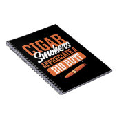 Sigarette Smokers Appreciate Notitieboek (Rechterzijde)
