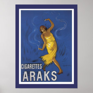 Sigaretten Araks Advertisement Poster