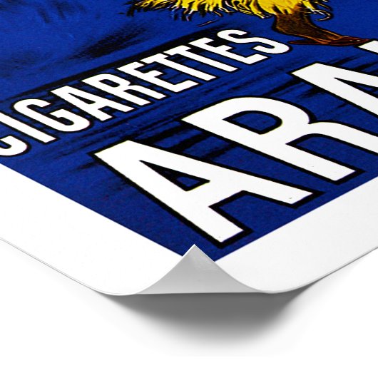 Sigaretten Araks Poster (Hoek)