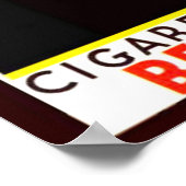 Sigaretten Belga Vintage Ad Poster (Hoek)