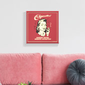 Sigaretten: Kanker misschien gladde def. Canvas Afdruk (Insitu (Woonkamer))