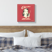 Sigaretten: Kanker misschien gladde def. Canvas Afdruk (Insitu (Slaapkamer))