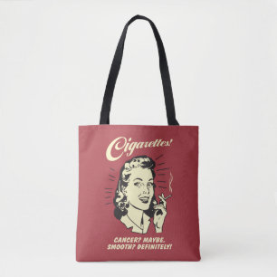 Sigaretten: Kanker misschien gladde def. Tote Bag