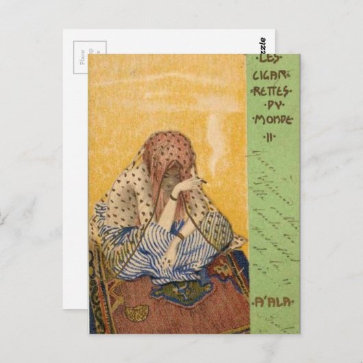 Sigaretten van de wereld door Raphael Kirchner Briefkaart (Voorkant / Achterkant)