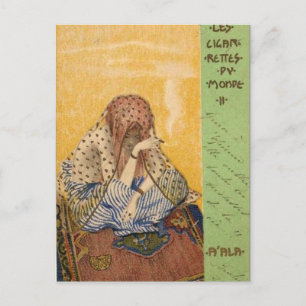 Sigaretten van de wereld door Raphael Kirchner Briefkaart