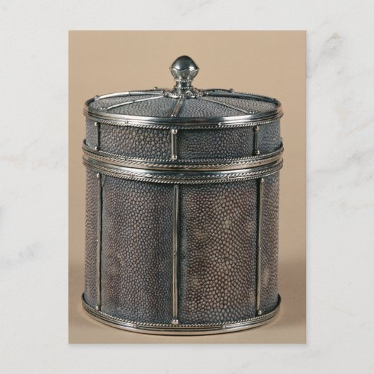 Sigarettendoos met scharnierende zijden, 1928 briefkaart (Voorkant)