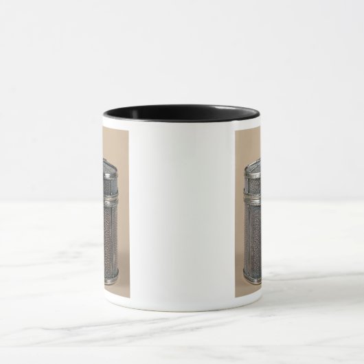 Sigarettendoos met scharnierende zijden, 1928 mok (Midden)