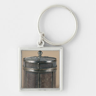 Sigarettendoos met scharnierende zijden, 1928 sleutelhanger