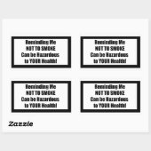 Sigarettenetiket Spoof - Herinnering aan MtS Stick Rechthoekige Sticker (Vel)