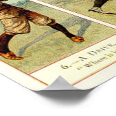  sigarettenkaarten afdrukken poster (Hoek)