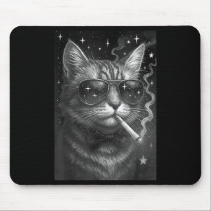 Sigarettenkitten Grappig Roken Kat Meme Stompzinni Muismat