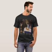 Sigarettenkitten Grappig Roken Kat Meme Stud Herse T-shirt (Voorkant volledig)
