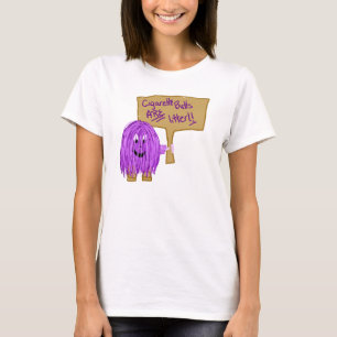 sigarettenpeuken zijn nat t-shirt