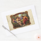  sigarettentabak rechthoekige sticker (Envelop)