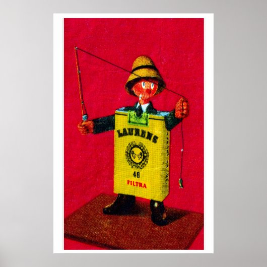 Sigarettenvisser - Matchbox Print - Esthetisch (Voorkant)