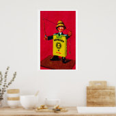 Sigarettenvisser - Matchbox Print - Esthetisch (Keuken)