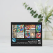 SIGAVOU STUDIOS BRIEFKAART (Staand voorkant)