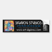 SIGAVOU STUDIOS BUMPERSTICKER (Voorkant)
