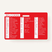 Sigcode Badge (Voorkant)