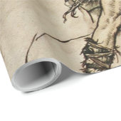 Sigfried Kills Fafner beroemd gemaakt door Arthur  Cadeaupapier (Rol Hoek)