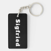 Sigfried Sleutelhanger (achterkant)
